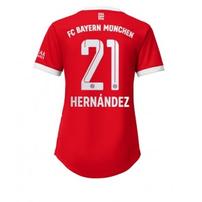 Bayern Munich Lucas Hernandez #21 kläder Kvinnor 2022-23 Hemmatröja Kortärmad